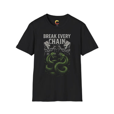 Break Every Chain Graphic Christian T-Shirt – Bold Faith Streetwear - Ctrl Alt Believe